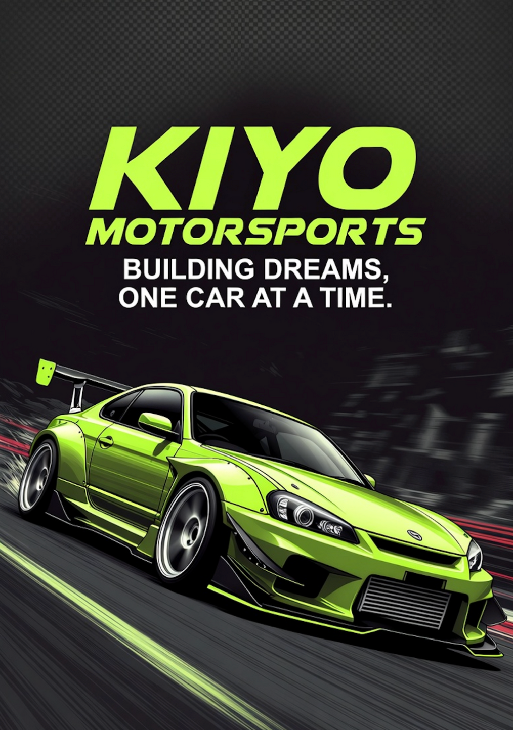 Kiyo Motorsports track car